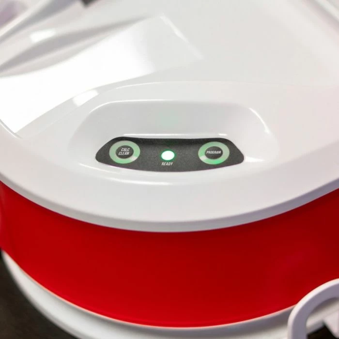 Hekur me stacion avulli UFESA PL2650 2400 W 6 bar antibakterial, kuqe/bardhë