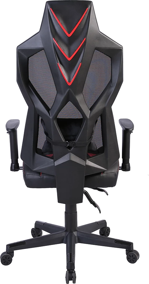 Karrige gaming për zyre, e zezë me të kuqe, STORM, 50x73x135