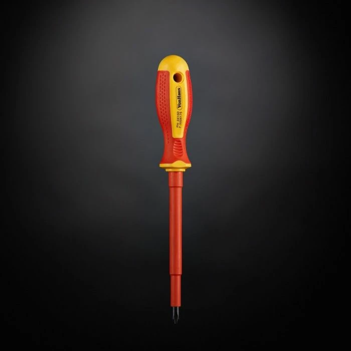 Set veglash dore VDE VONHAUS 3500066, 15 copë, kuqe/verdhë, me çantë