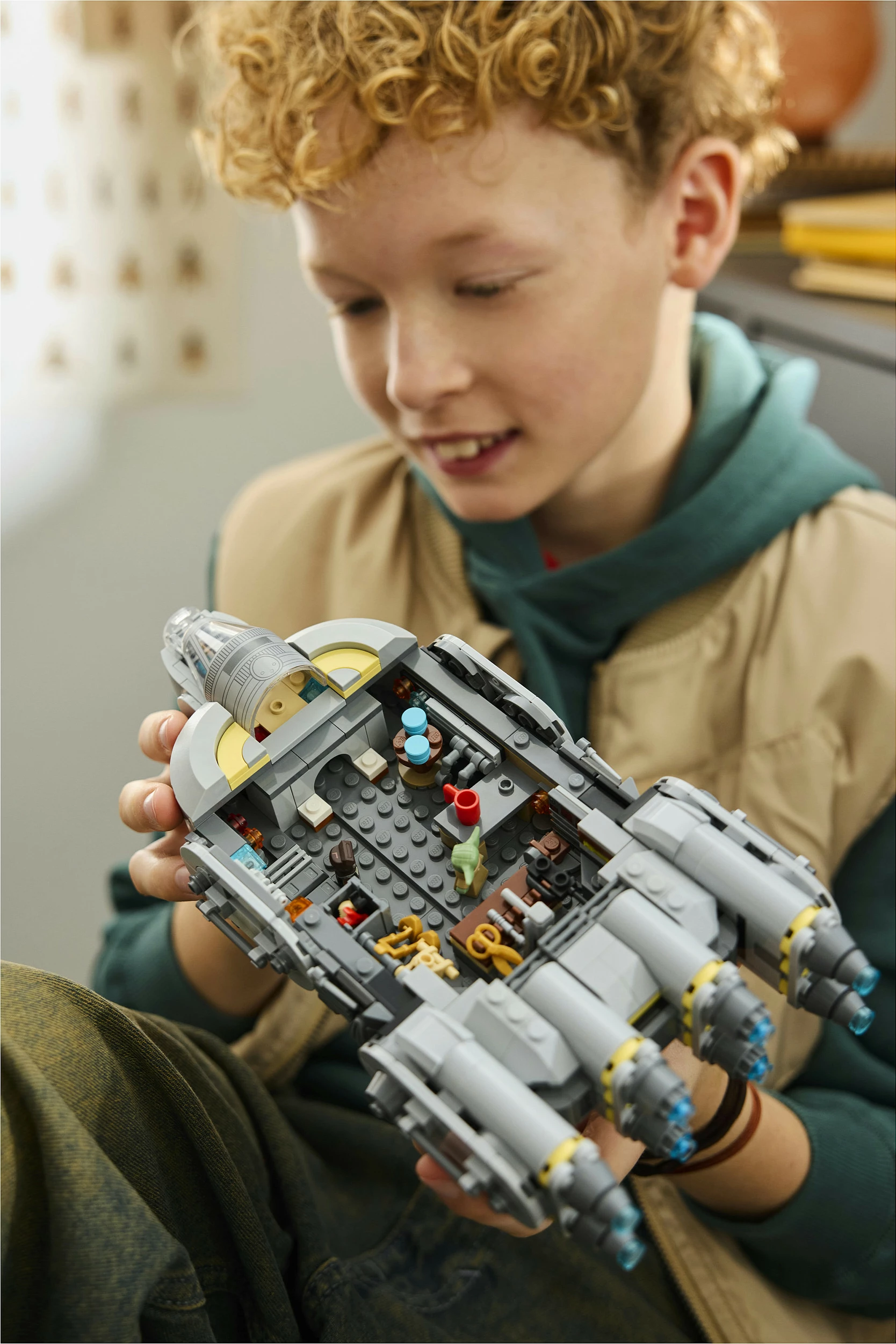 Set ndërtimi LEGO Star Wars 75445 Anzellian Starship, 701 pjesë, shumëngjyrësh