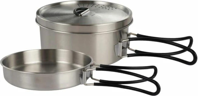 Set enësh për kamping Campingaz Trekking Kit 2197185, çelik inox