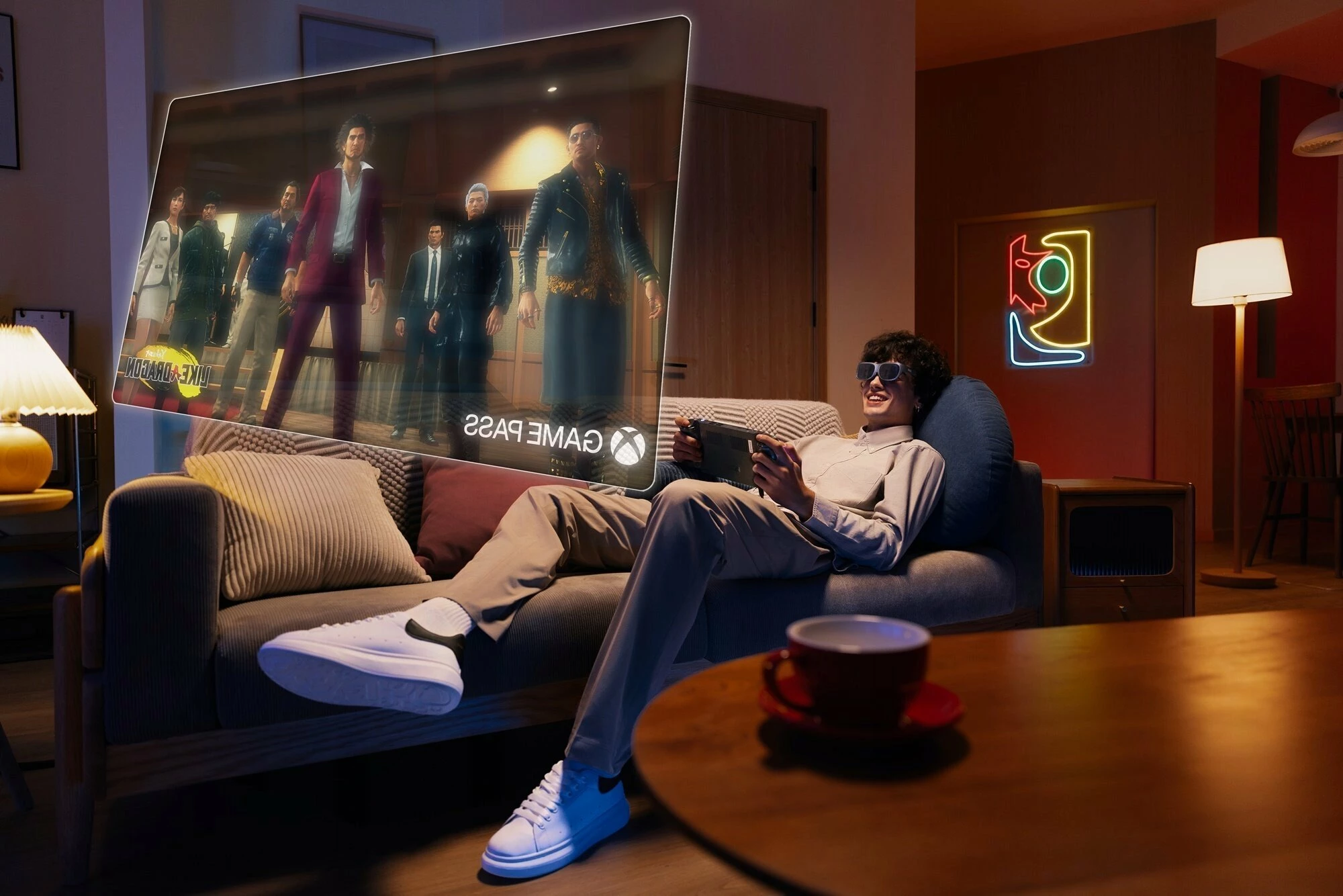 Syze AR Lenovo Legion, Micro-OLED, USB-C, të zeza