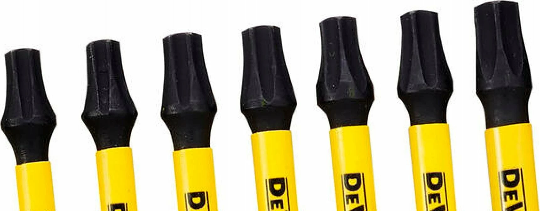 Set bitash impakti Torx DeWalt DT7275-QZ T20/T25/T30 57mm 1/4\" 10 copë