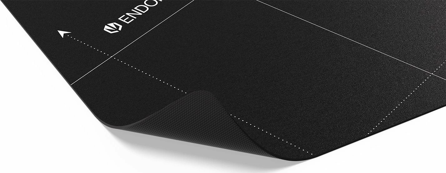 Mat mbrojtëse dyshemeje Endorfy Floor Pad FP90S (EY8G002) 90×90 cm 2.3 mm e zezë
