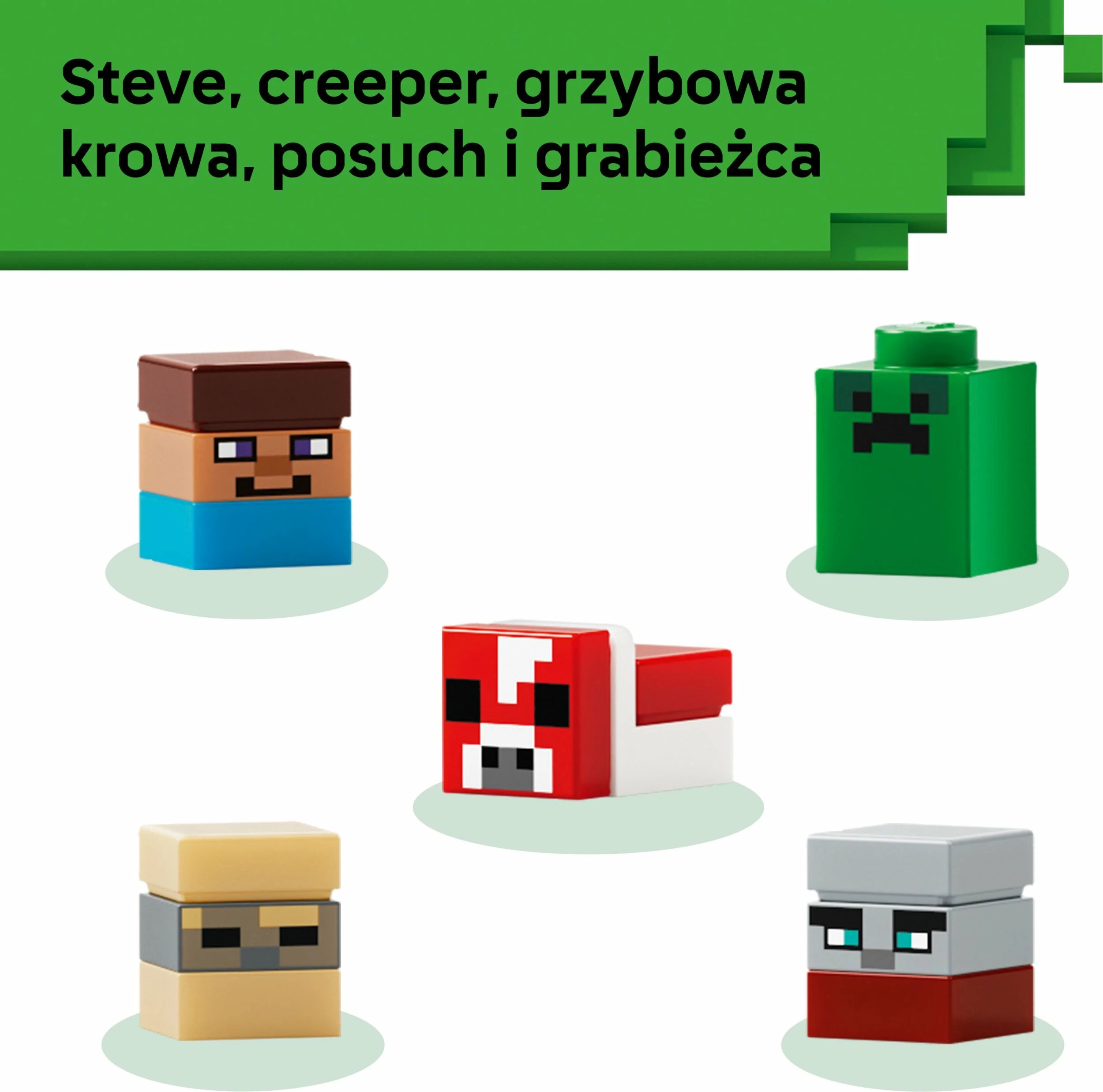 Set konstruktimi LEGO Minecraft Minibiomy 21589, 797 pjesë, 12+