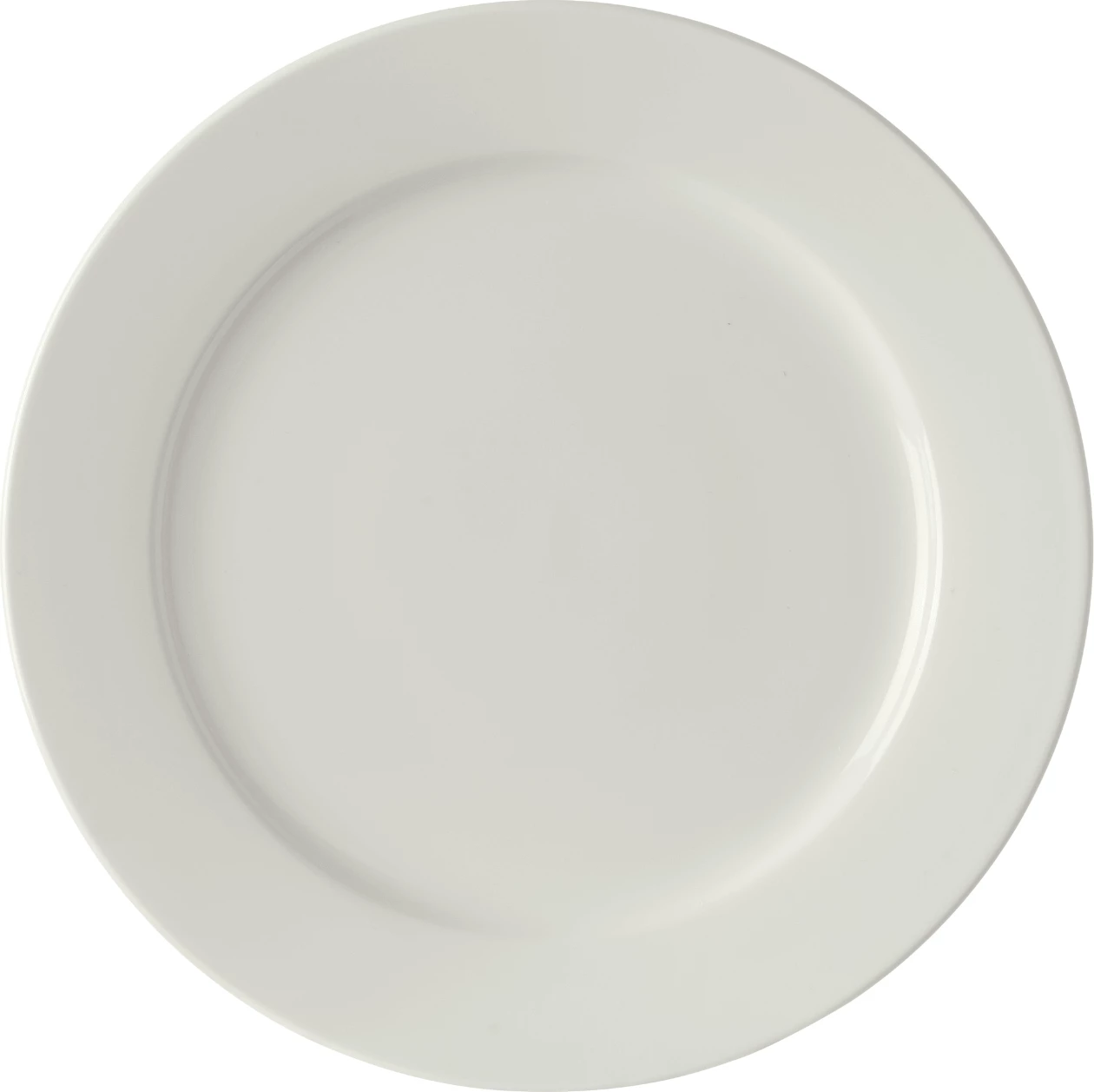 Pjatë e sheshtë Fine Dine Pure Crema Ø270 mm, krem, set 4 copë