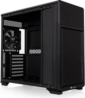 Kasë Thermaltake TR300 TG, Midi Tower, Tempered Glass, e zezë