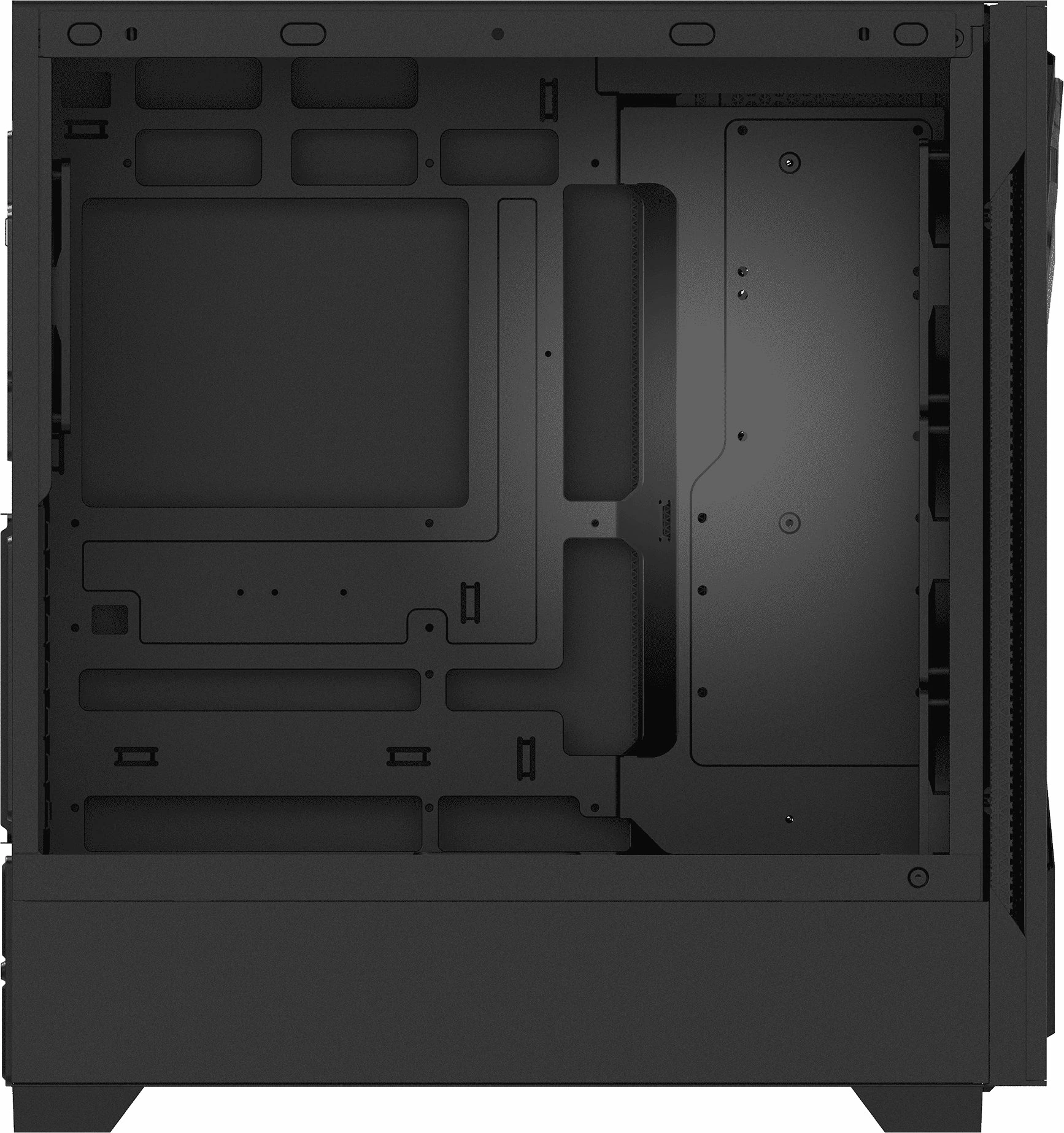 Kasë XPG Starker Air BTF ARGB (STARKERAIRBTFMTA-BKCWW) Midi Tower ATX/E-ATX, USB-C, 4x 120mm ARGB fan, e zezë
