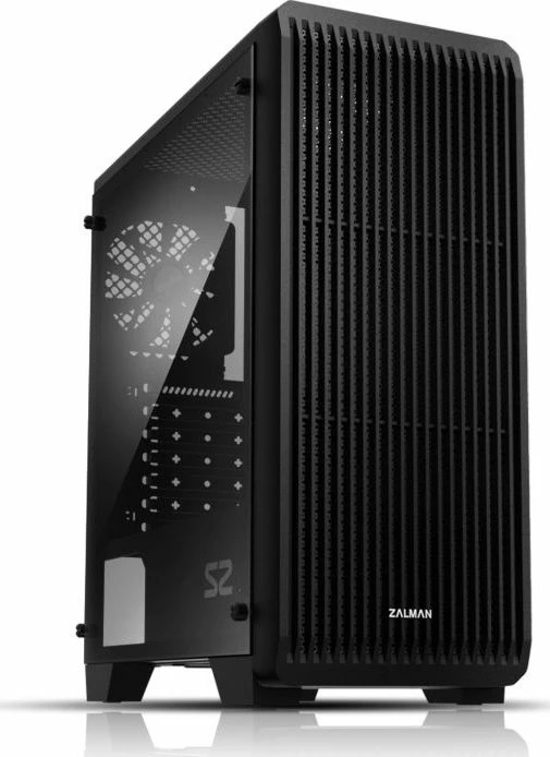 Kasë Zalman S2 (GEZA-069) Midi Tower, ATX/uATX/Mini-ITX, USB 3.0, e zezë