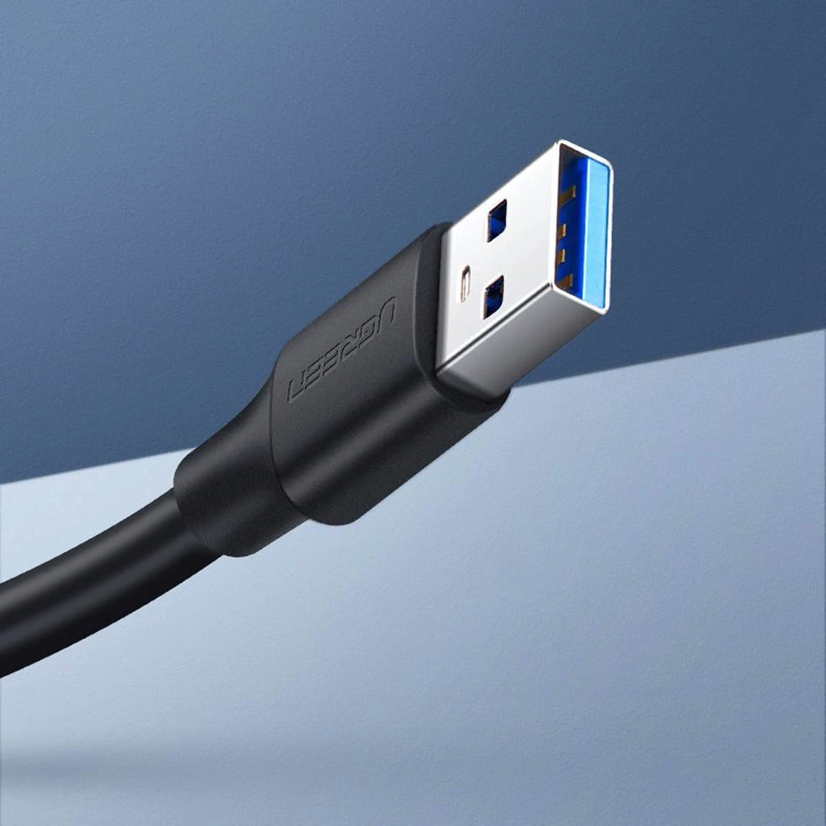 Kabllo zgjatues USB-A në USB-A Ugreen 0.5m, USB 3.0, e zezë