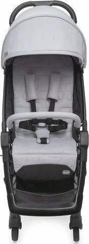 Karrocë fëmijësh Chicco WE ultra e lehtë 5.5 kg, palosje me një dorë, deri 22 kg, 4 rrota, me mbulesë shiu, gri