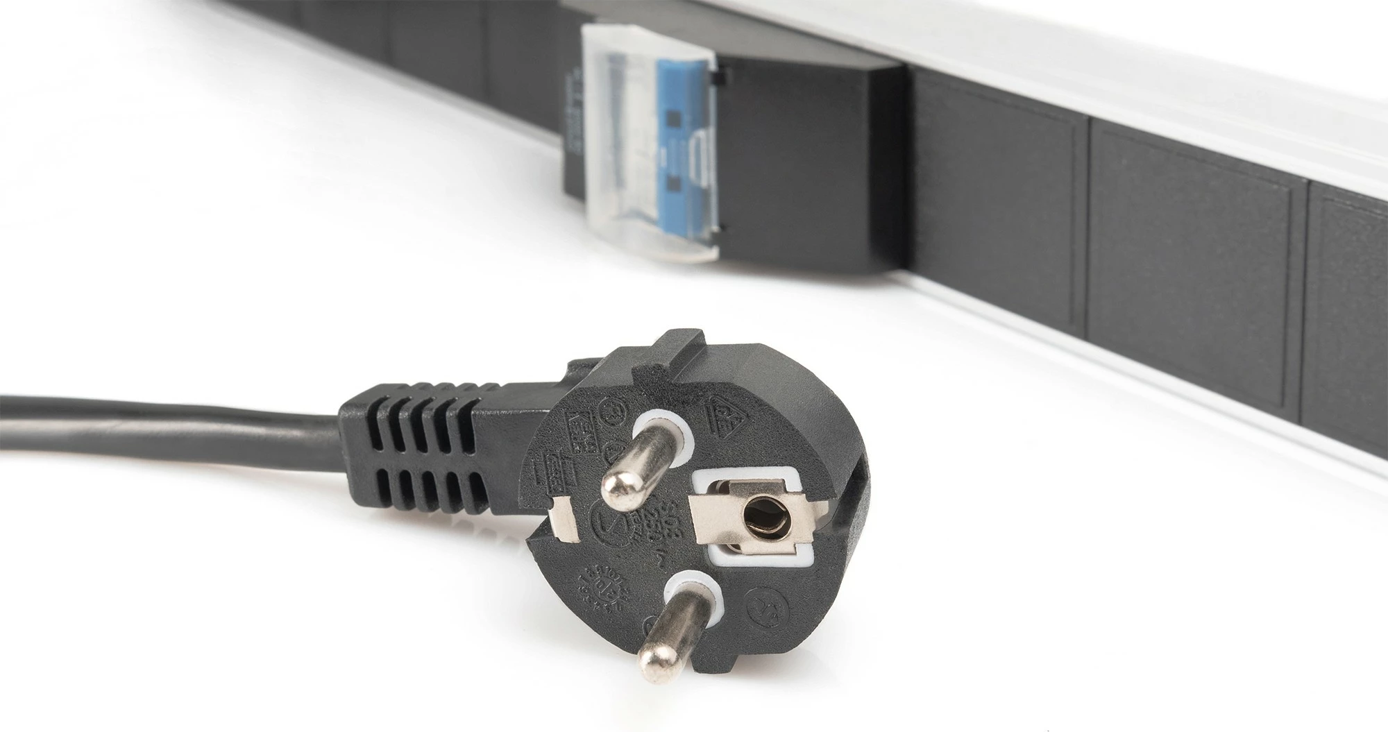 Shirit rryme Digitus, 9 dalje, profil alumini, mbrojtje qarku, Type F