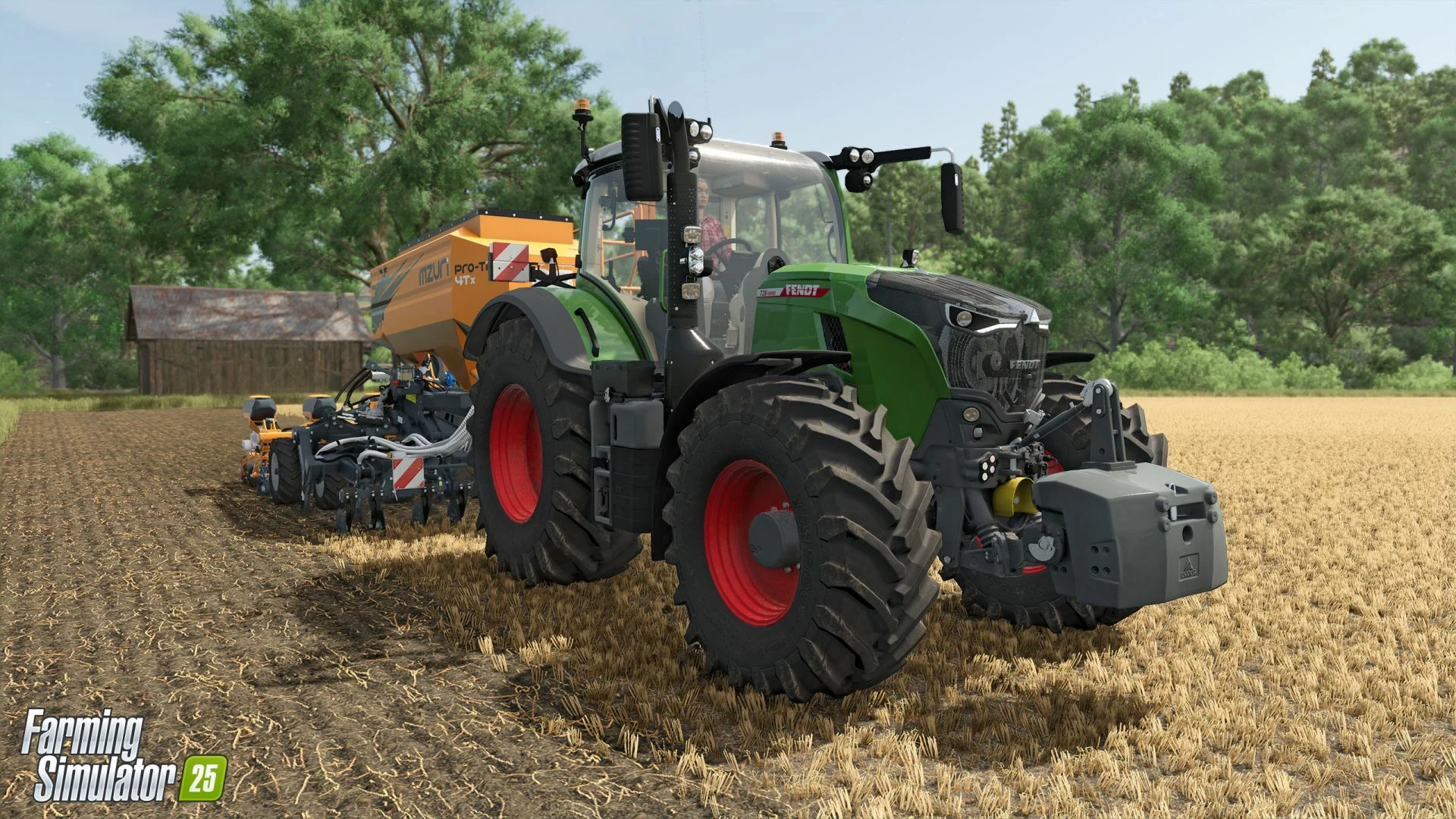 Lojë për PlayStation 5 GIANTS Software Farming Simulator 25, me MacDon Pack + varëse çelësash