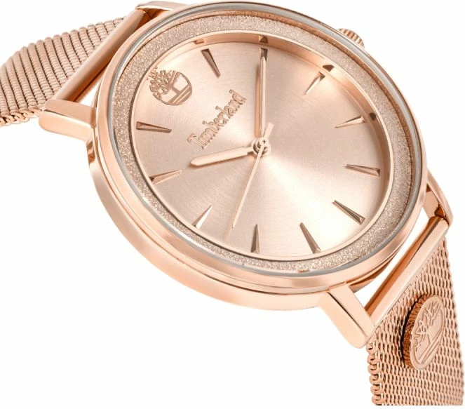 Orë dore femrash Timberland Esmond TBL.15961MYR32MM, rozë gold, set me çantë