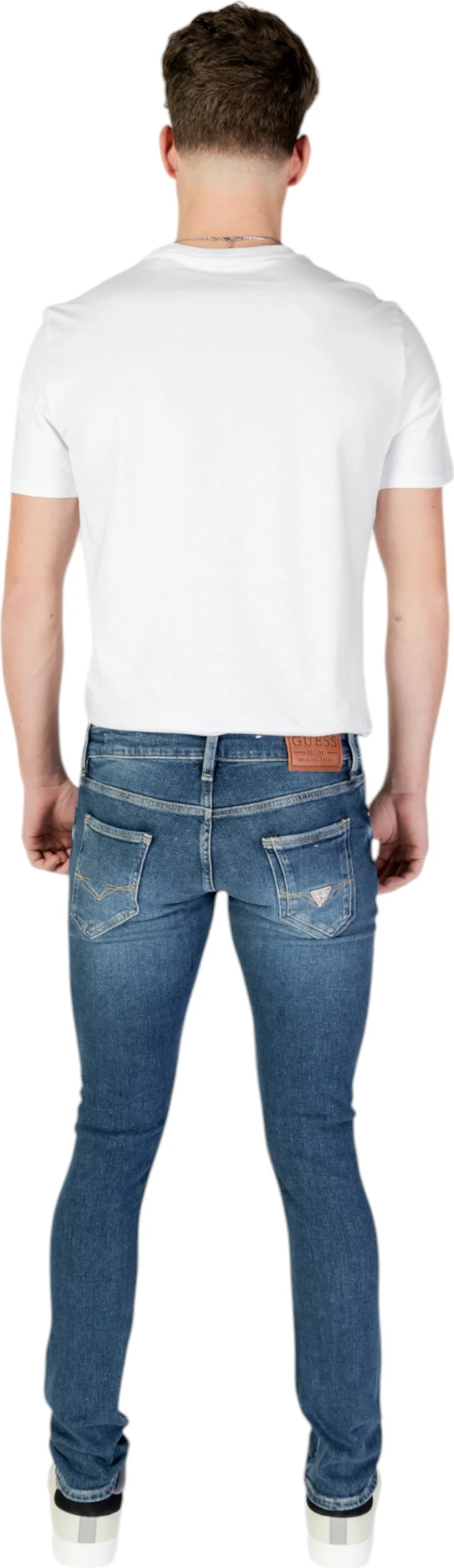 Xhinse skinny për meshkuj Guess Miami M2YAN1 D4Q42, denim i errët [Madhësia: W33 L32]