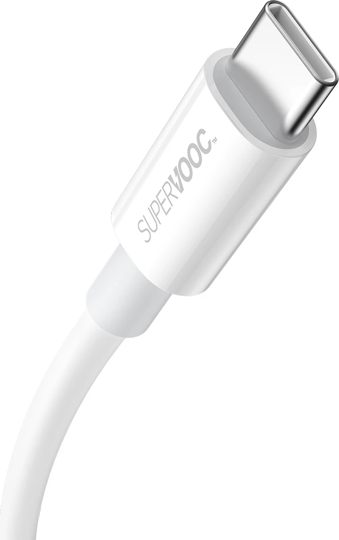 Kabllo Baseus Superior Series SUPERVOOC USB-A në USB-C 65W, 1m, Bardhë