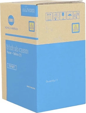 Toner, Konica Minolta, TNP80Y/AAJW252, rendiment 9000 faqe, e verdhë, 1 copë