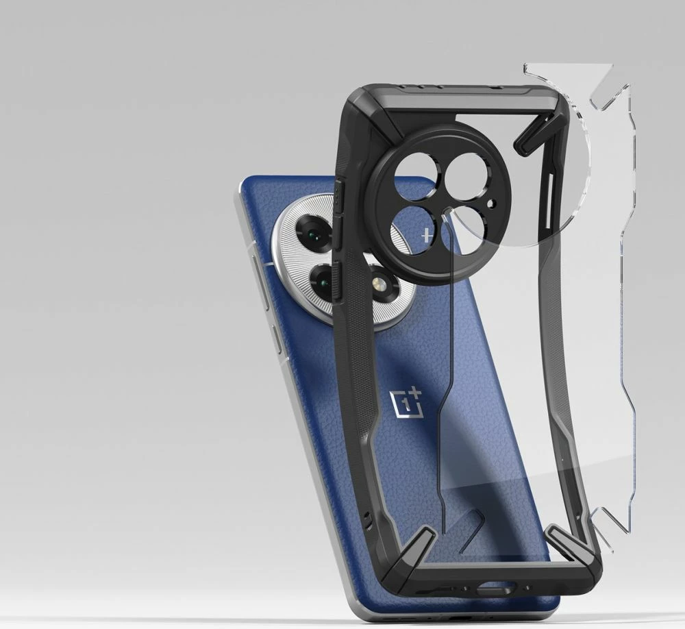 Mbështjellës Ringke Fusion X për OnePlus 13, i zi