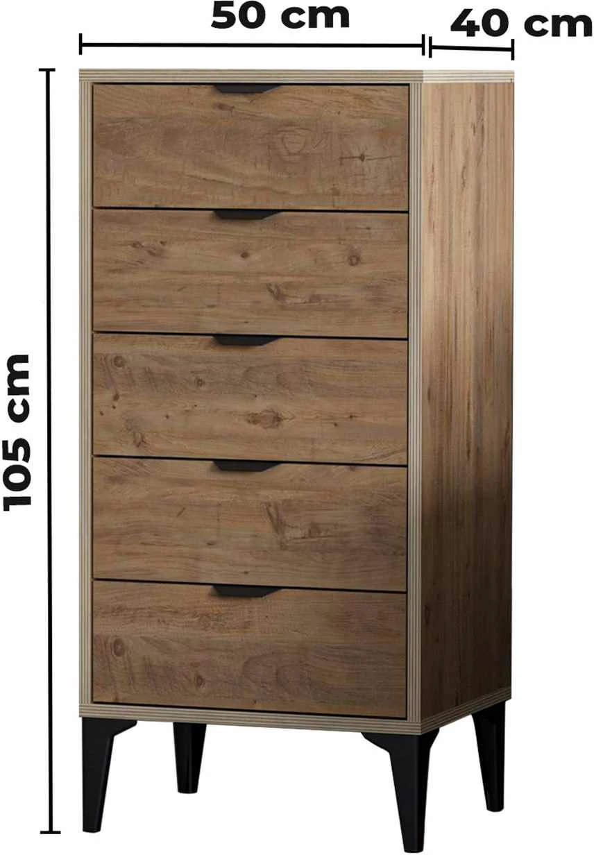 Komodë Skye Decor, Arden - Atlas Pine