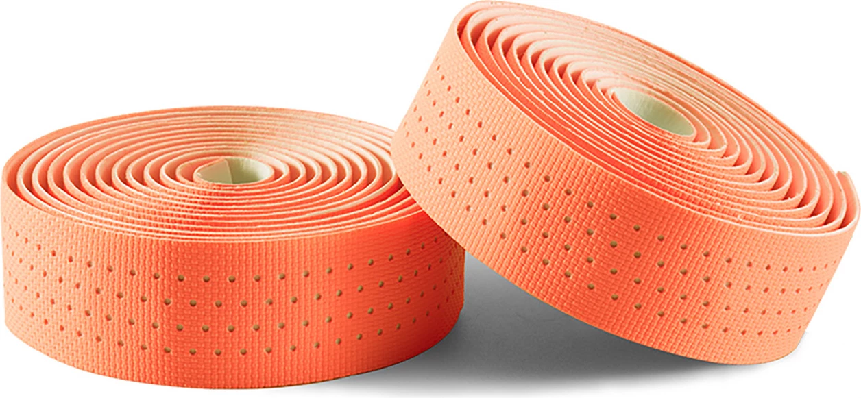 Mbështjellës timoni Rockbros 71240004012, silikon i perforuar, 220 cm, Portokalli, set 2 copë