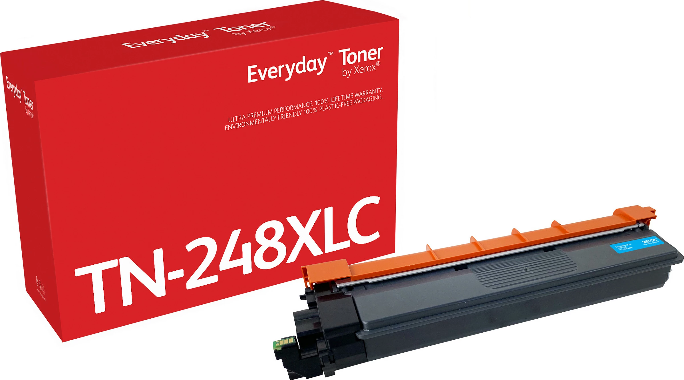 Toner Xerox Everyday TN248XLC kompatibil për Brother, XL 2300 faqe, Cyan
