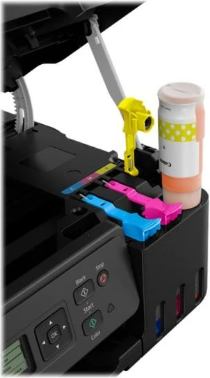 Printer multifunksional Canon PIXMA G3570 3-në-1 Inkjet MegaTank Wi‑Fi (5805C006), i zi
