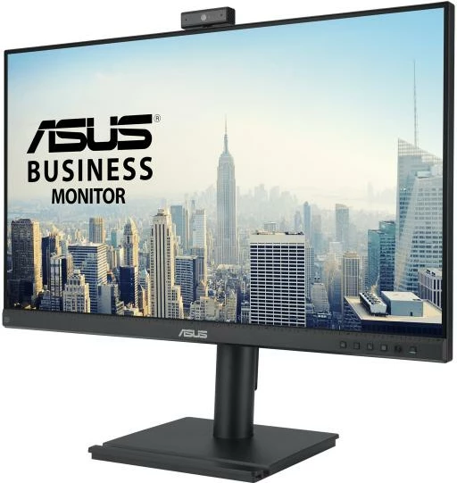 Monitor, Asus, BE249QFK (90LM01V1-B03370), 23.8" Full HD 100Hz IPS me kamerë FHD, altoparlantë e mikrofonë, HDMI/DP/D-Sub, i zi