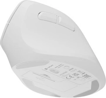 Maus NATEC Crake 2, wireless, Bluetooth + RF, 2400 DPI, i bardhë