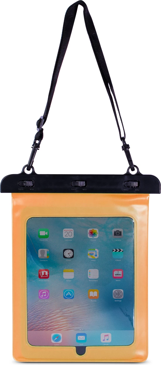 Mbështjellës tabletë Hurtel, PVC i papërshkueshëm nga uji, 280x210mm, Portokalli