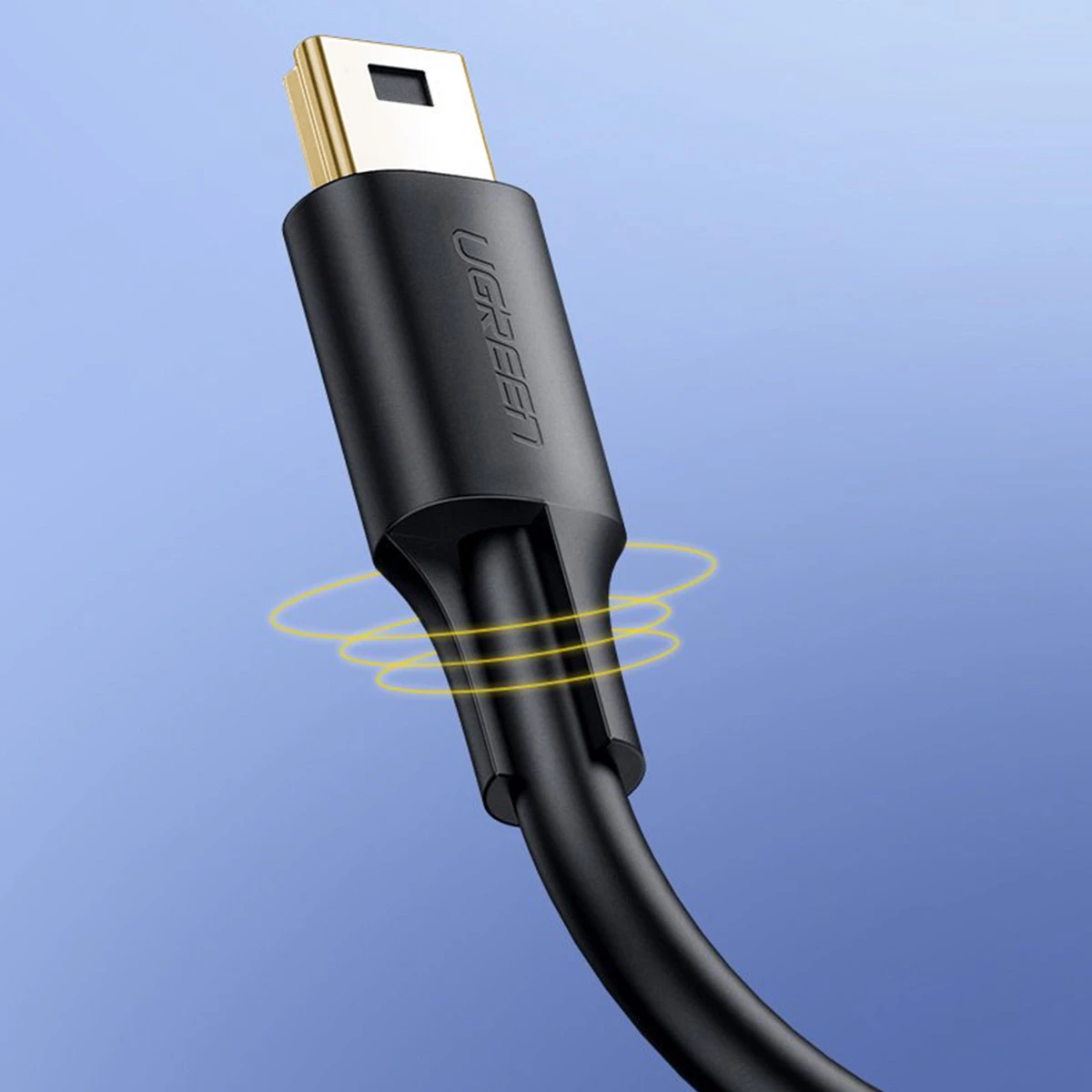 Kabllo USB në mini USB Ugreen US132 30472, 2 m, e zezë