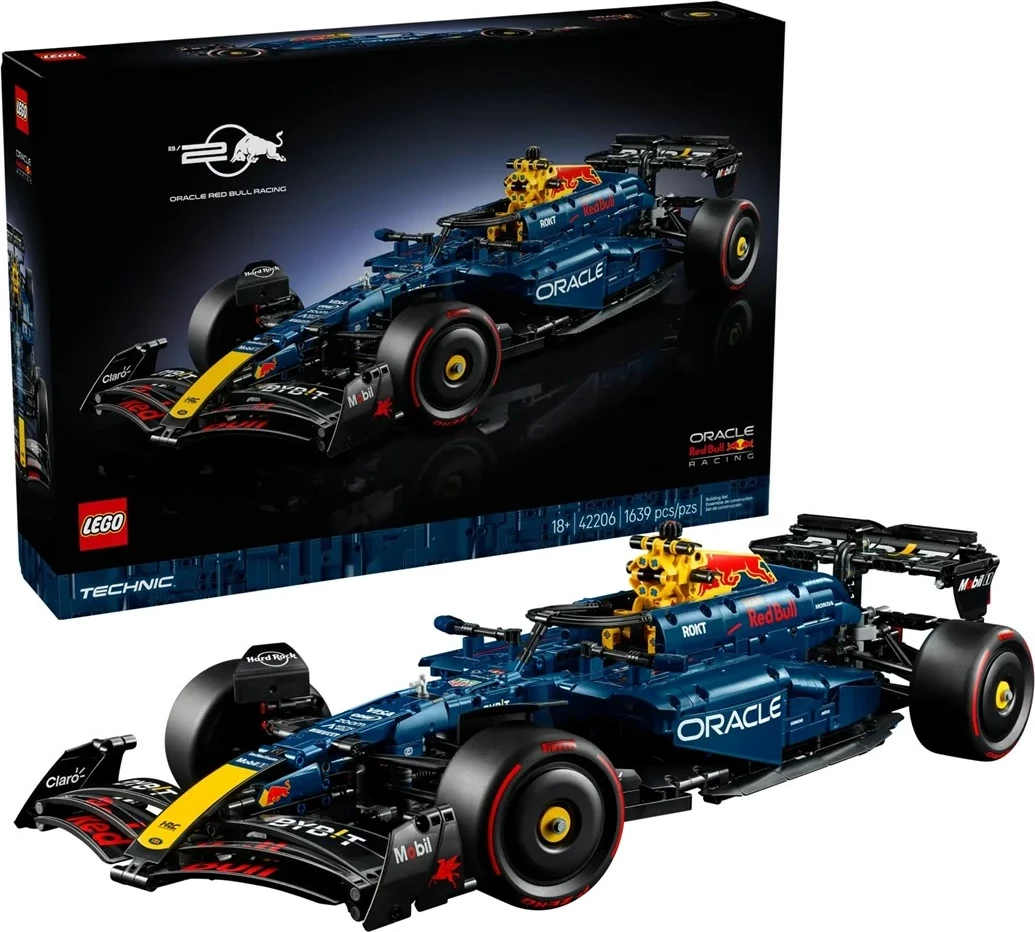 Set LEGO Technic Oracle Red Bull Racing RB20, 42206, për të rritur, Blu