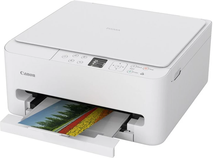 Printer multifunksional Canon PIXMA TS6550i, Inkjet, A4, Wi-Fi, Bardhë