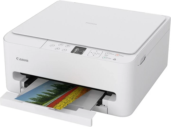 Printer multifunksional Canon PIXMA TS6550i, Inkjet, A4, Wi-Fi, Bardhë