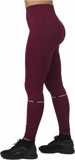 Pantallona sportive për femra Asics, të kuqe [Madhësia: S]