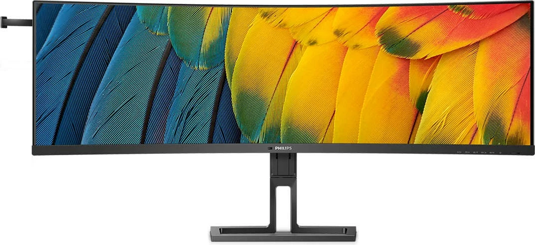 Monitor Philips 6000 series 45B1U6900C/00, 44.5 inç, UltraWide Dual Quad HD, LED, 5120x1440, e zezë