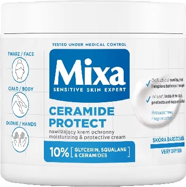 Krem hidratues dhe mbrojtës për femra MIXA Ceramide Protect, 400ml