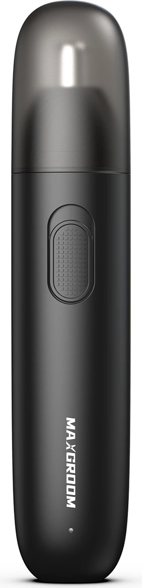 Trimer për hundë, veshë dhe vetulla MAXGROOM GT2220A, karikim USB-C, bateri 120 mAh, 8000 rpm, set me kabllo e kapak, i zi