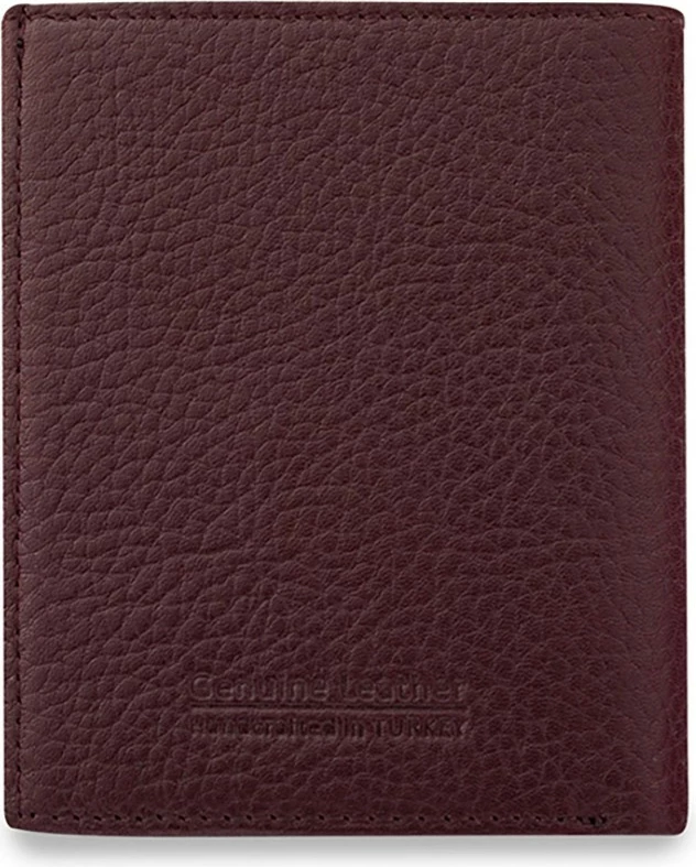 Portofol për burra, ngjyrë e kuqe Claret, Zoozie Bags Denver