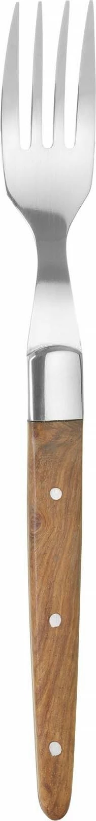 Pirun bifteku, OVE Mykonos, 210 mm, çelik inox, set 6 copë, dru trëndafili