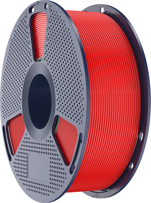 Filament për printim 3D Sunlu PLA+ 2.0 R 1.75 mm ±0.02 mm, e kuqe