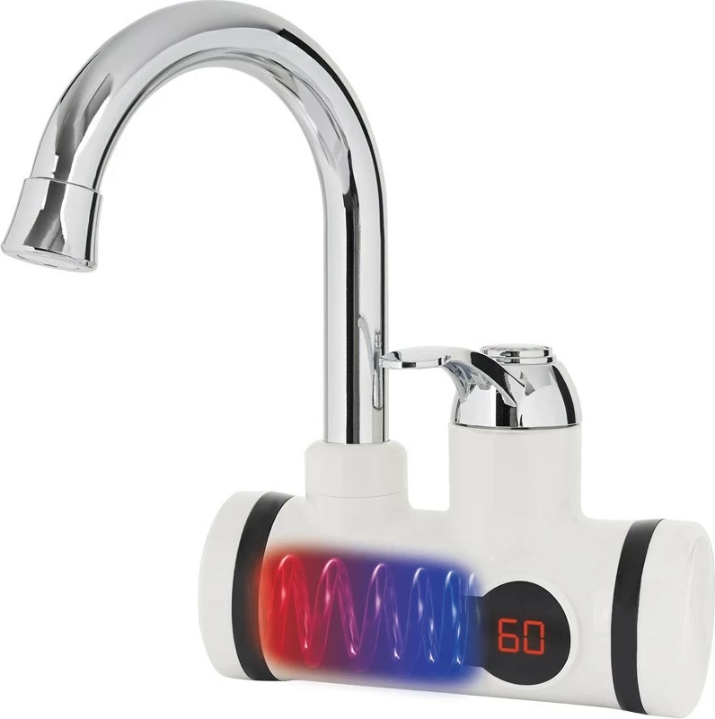 Ngrohës uji i menjëhershëm N'OVEEN IWH350, 3600 W, argjend