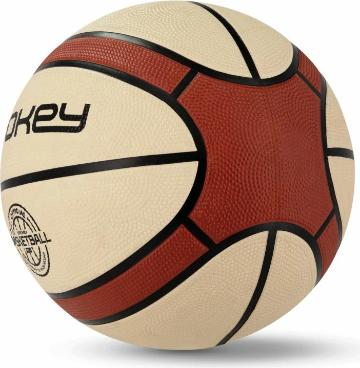 Top basketbolli Spokey, për të gjithë, e zezë