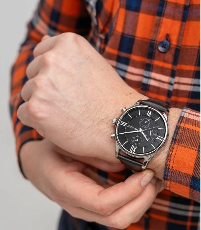 Orë dore për meshkuj Paul Lorens, e zezë