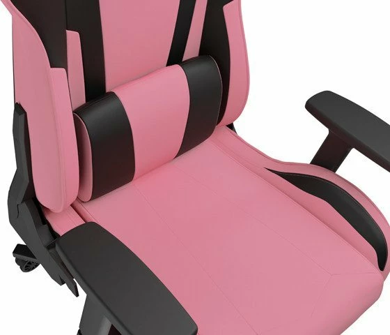 Karrige gaming Genesis Nitro 720 NFG-1928, lëkurë ekologjike, mbajtje 150 kg, 3D armrest, Rozë/zezë