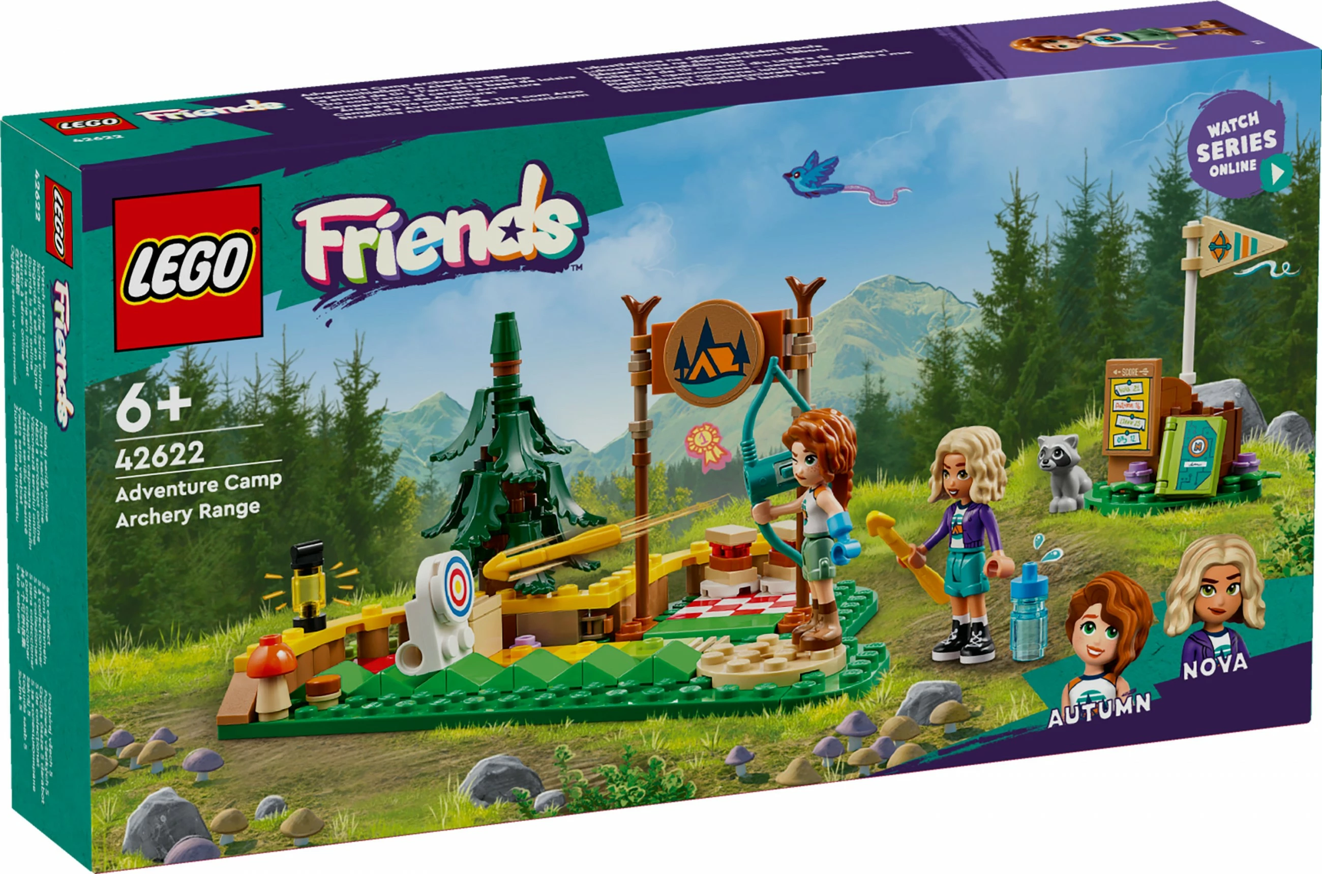 Set ndërtimi LEGO Friends 42622, kamp aventuresk, multikolor