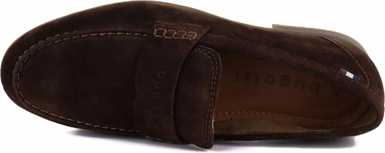 Mokasina meshkuj Bugatti 311-AW660-1400-6100, çokollatë