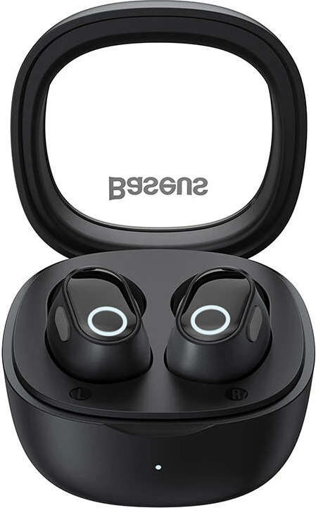 Kufje TWS Baseus Bowie WM02 OS, Bluetooth 5.3, me kuti karikimi, të zeza