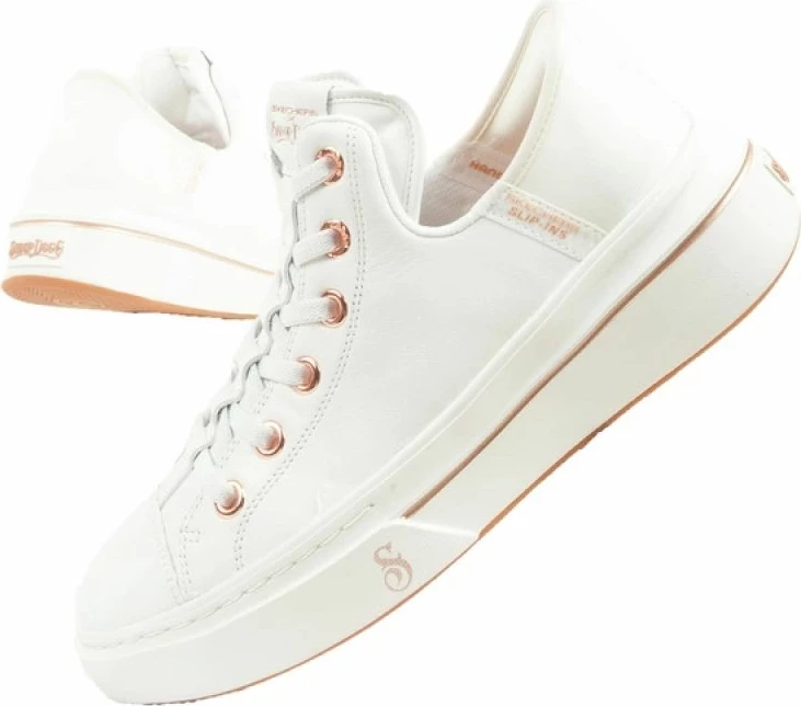 Atlete për femra Skechers, të bardha