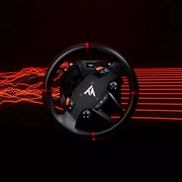 Timon garash Thrustmaster T598-P Direct Drive 5 Nm, 30 cm, me pedale 2, për PC/PS4/PS5, EU Type-C, i zi