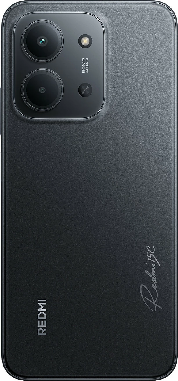 Celular Xiaomi Redmi 15C, 4GB/128GB, ekran 6.9" 120Hz, kamerë 50MP, Midnight Black